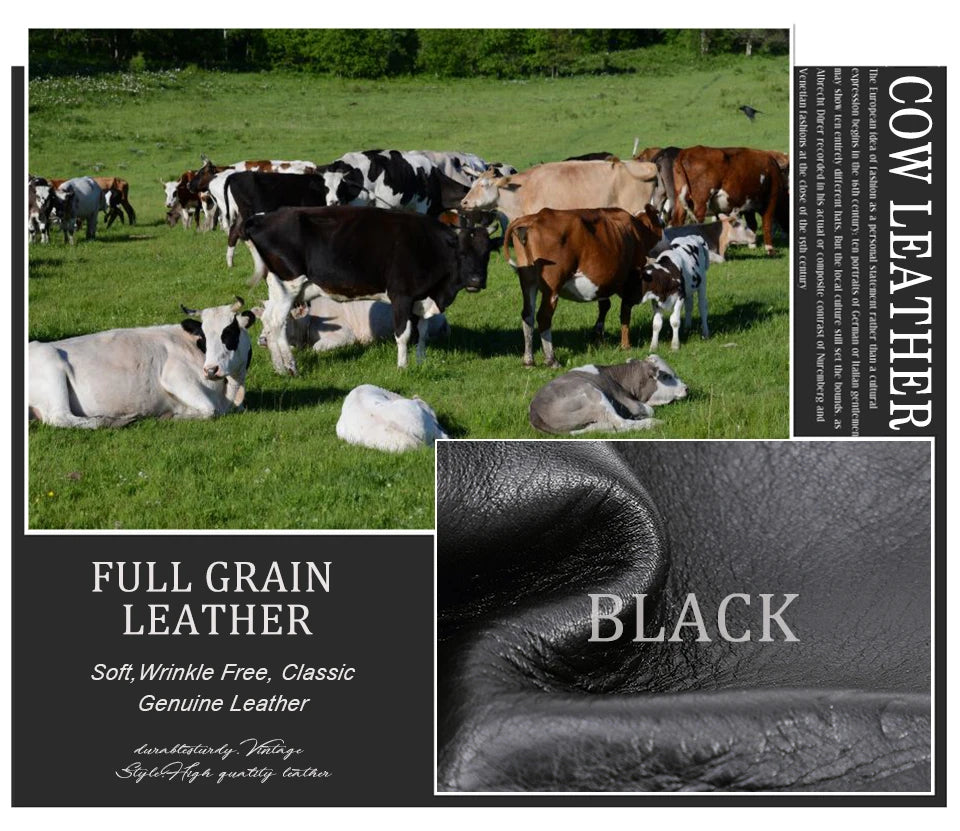 Herren Echtleder Geldbörse Vintage Trifold Haspe Reißverschluss Kartenhalter Geldclip
