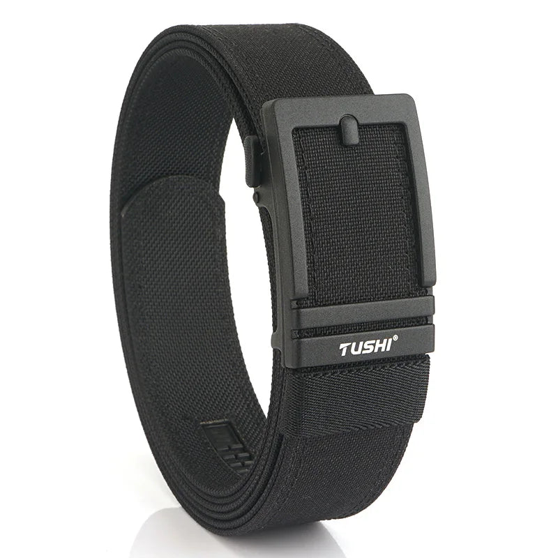 Unisex-Taktischer Gürtel aus 1100D Nylon mit Zinklegierung-Schnalle und Schnellverschluss 3,8 cm Breite