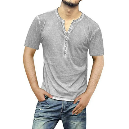 Gestreifte Herren-Freizeithose mit Taschen – ideal für Frühling und Sommer
