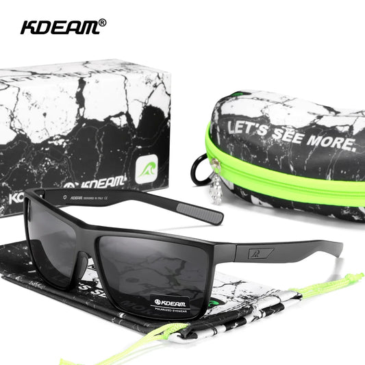Sonnenbrille Rechteck polarisiert UV400 Beschichtung Herren