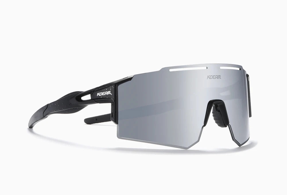 Sonnenbrille Sport TR90 polarisiert 1,2mm Glas Gummisteg winddicht Herren