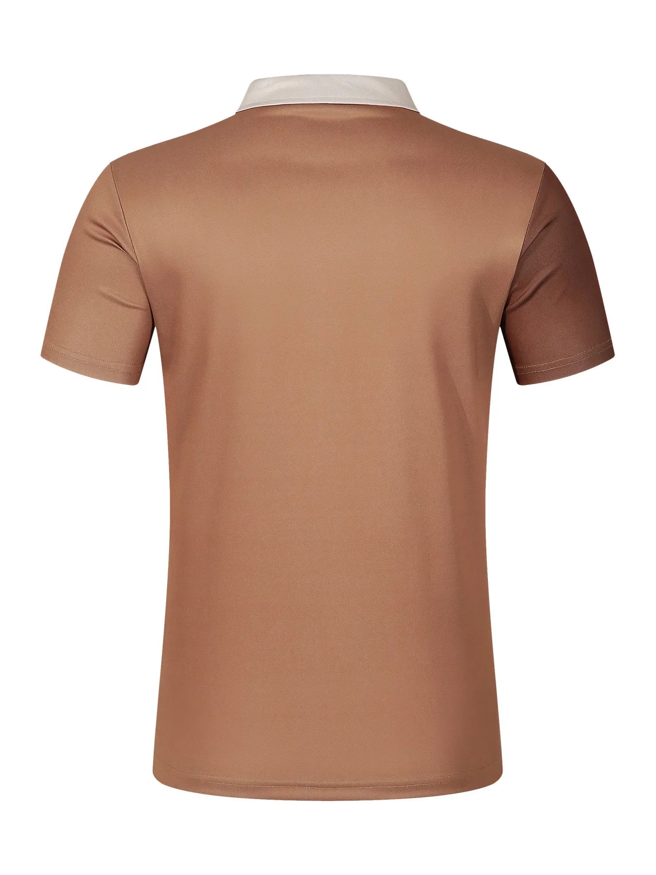 Sommerliches Polohemd mit Farbblock-Design und atmungsaktivem, bequemem Kurzarm – ideal für legere Anlässe