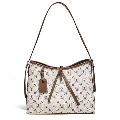 Damen Schultertasche Aus PVC Mit Reißverschluss Mode Signatur Geschenk