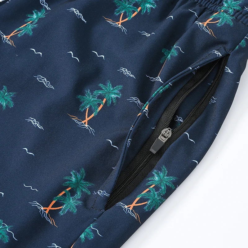 Schnelltrocknende Herren-Badehose mit niedrigem Schnitt – ideal für Strand und Fitness