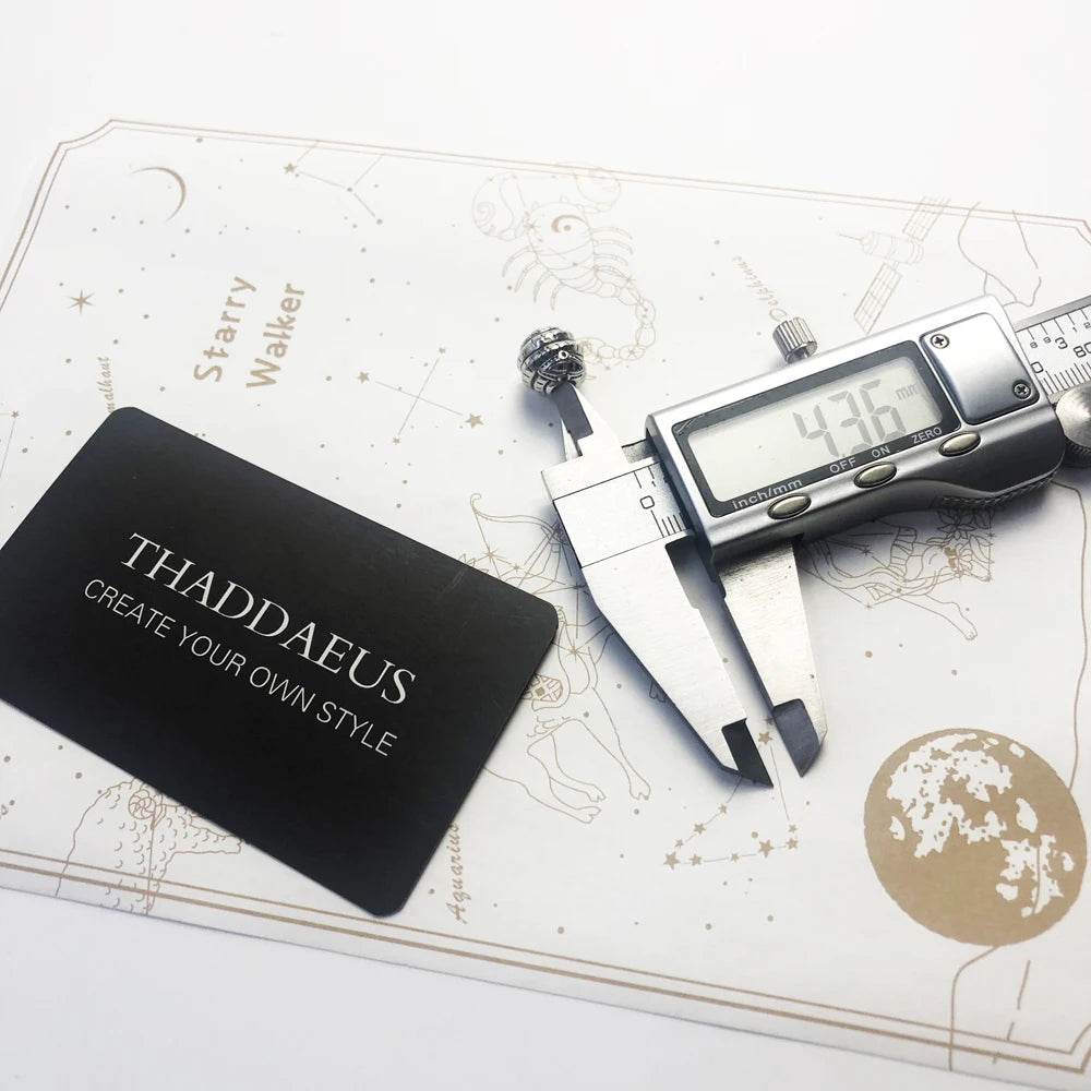 Damen-Charm-Anhänger Schlange Perlen romantisch aus Sterlingsilber