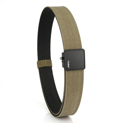 VATLY Hard EDC Tactical Gürtel Herren Nylon Rigid Automatik-Schnalle