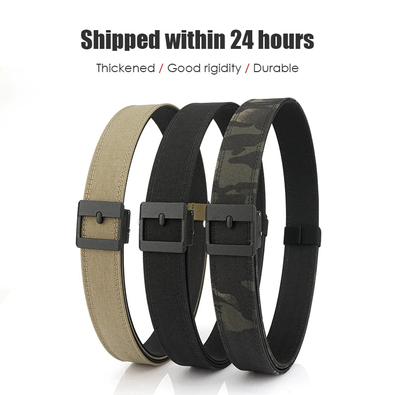 VATLY Casual Tactical Gürtel Herren Nylon Rigid Military Shooting Sports