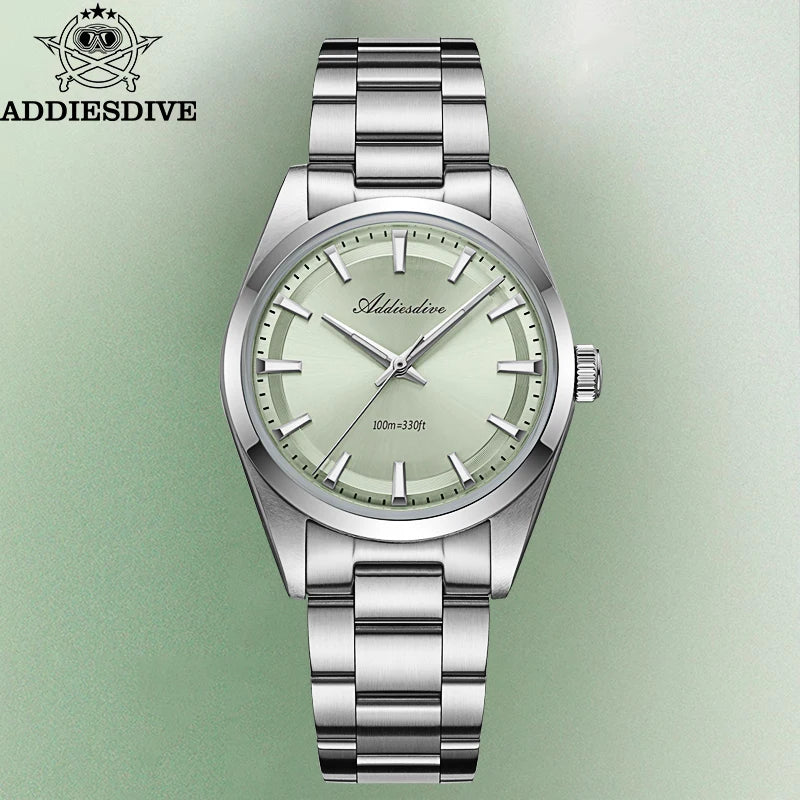 Herren-Taucheruhr aus 316L-Edelstahl mit BGW9-Leuchtmasse