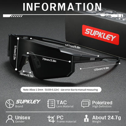 Sonnenbrille Nische TAC UV400 polarisiert Angeln Camping Unisex