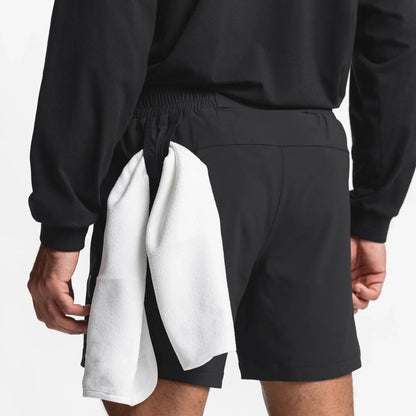 Atmungsaktive Baumwoll-Leinen-Shorts mit Kordelzug und elastischem Bund – ideal für den täglichen Strandbesuch