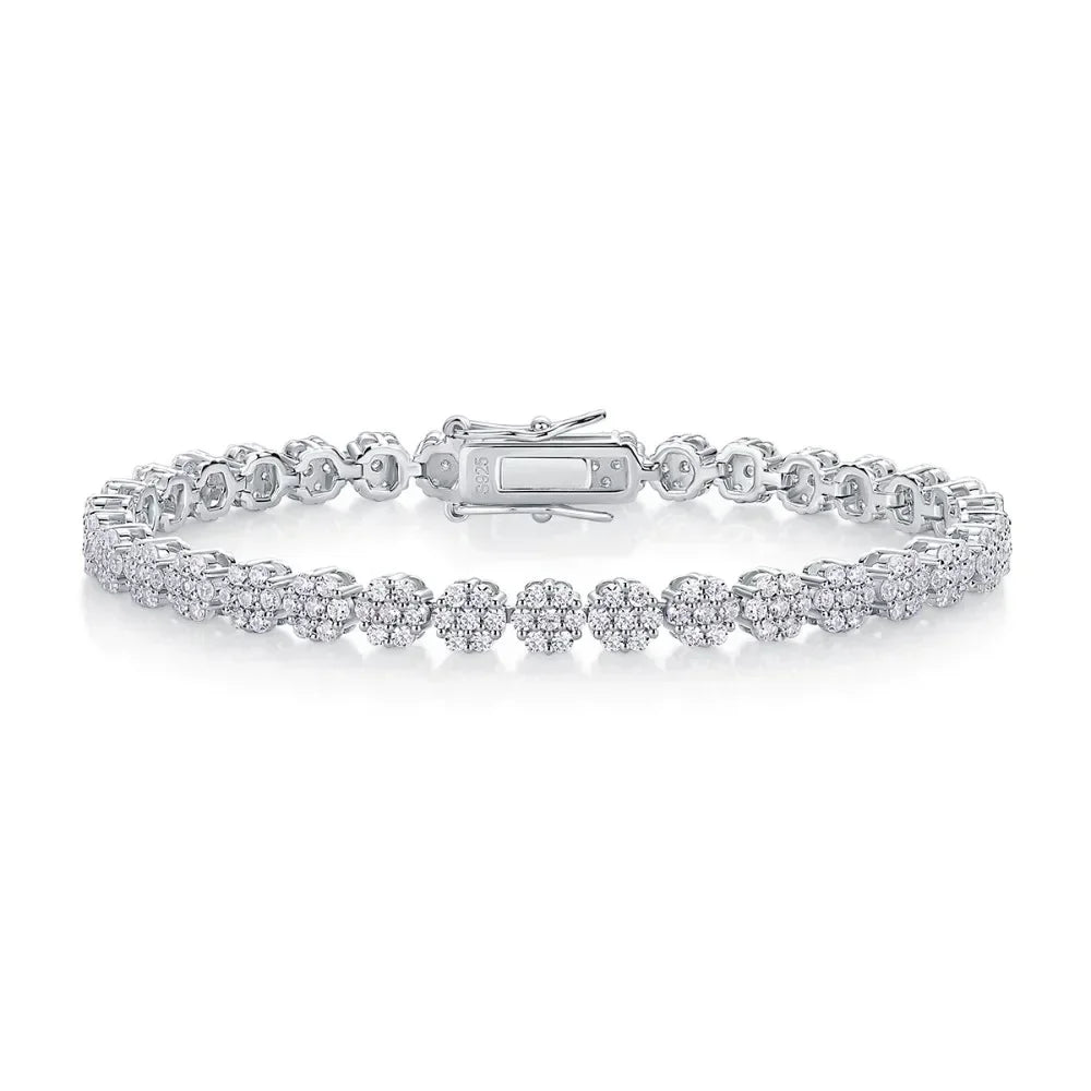 Damen-Armband klassisch mit Moissanit