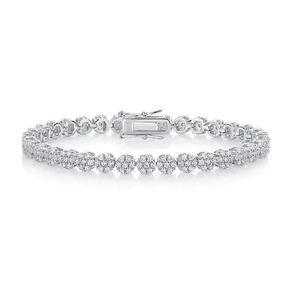 Damen-Armband klassisch mit Moissanit