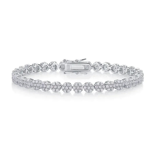 Damen-Armband klassisch mit Moissanit