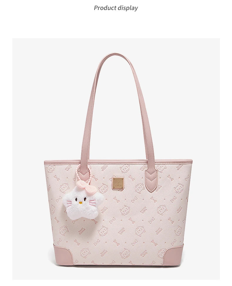 Damen Schultertasche Aus PVC-Leder Mit Großer Kapazität Im Alltag