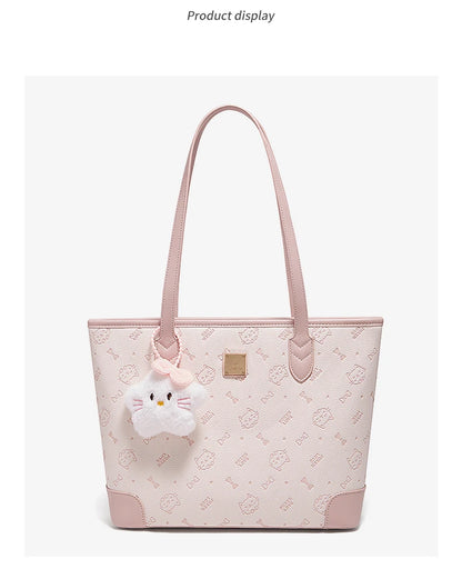 Damen Schultertasche Aus PVC-Leder Mit Großer Kapazität Im Alltag