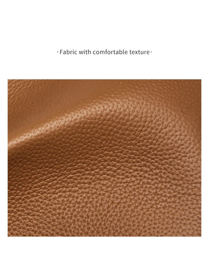 Damen-Handtasche aus echtem Leder im Bucket-Stil mit großem Fassungsvermögen Alltagstauglich