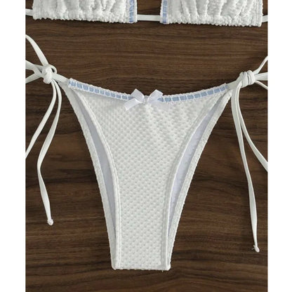 Floral-Sexy-Bikini-Set für Damen – Brasilianischer Badeanzug für Strand und Pool