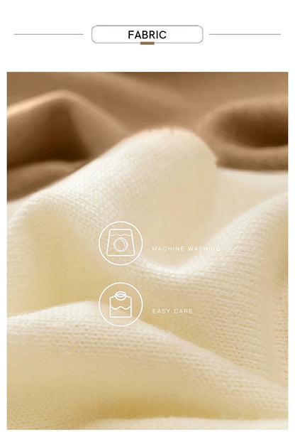 Damen-Rollkragenpullover 100 % Wolle locker Fledermausärmel Herbst