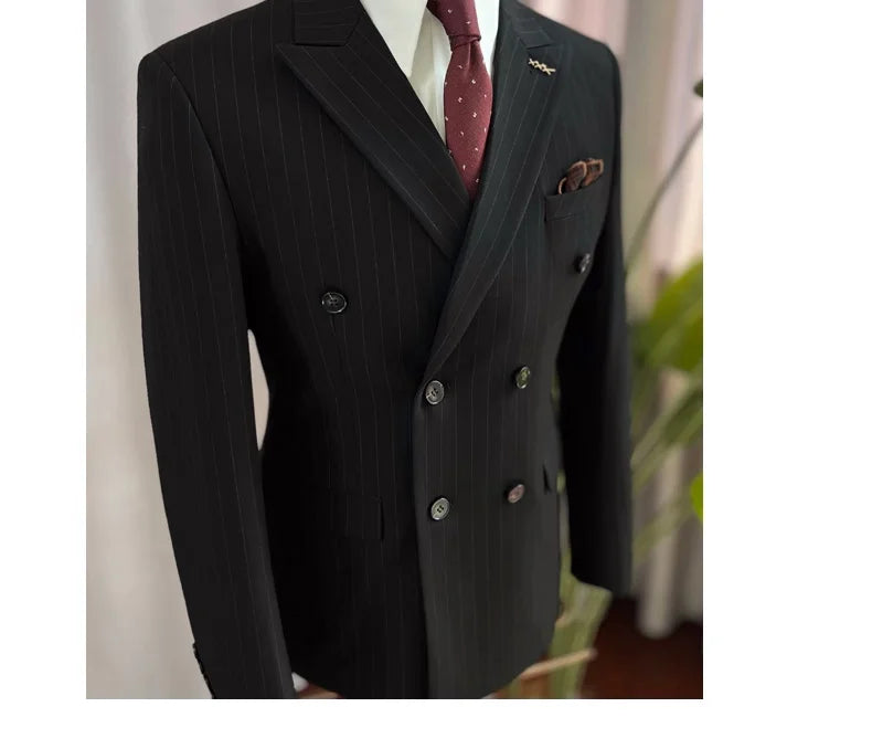 Eleganter Herrenanzug in Weiß – Slim Fit mit Blazer, Weste und Hose für Hochzeit oder Party