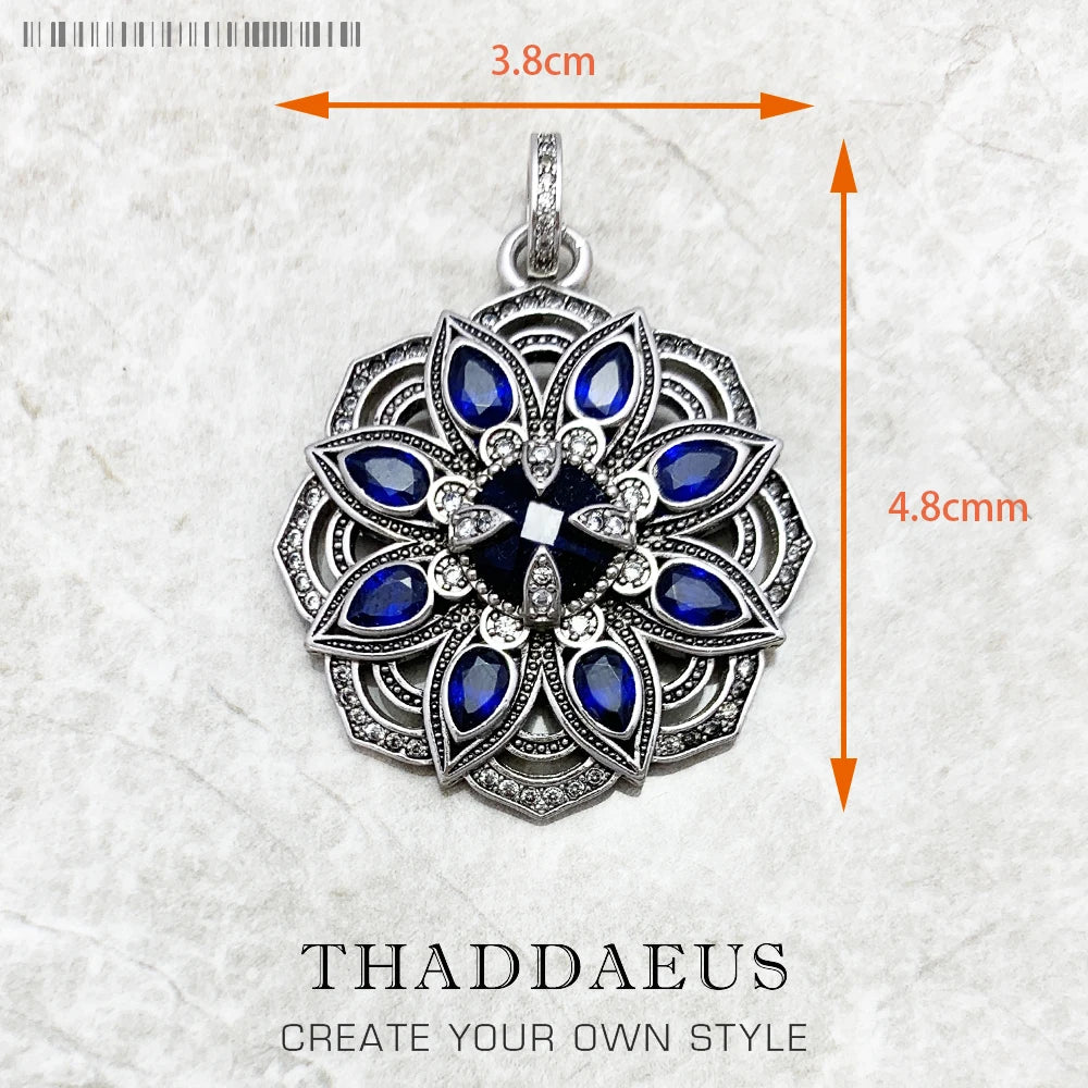 Damen-Charm-Anhänger Amulett magisch Natur Glück aus Sterlingsilber