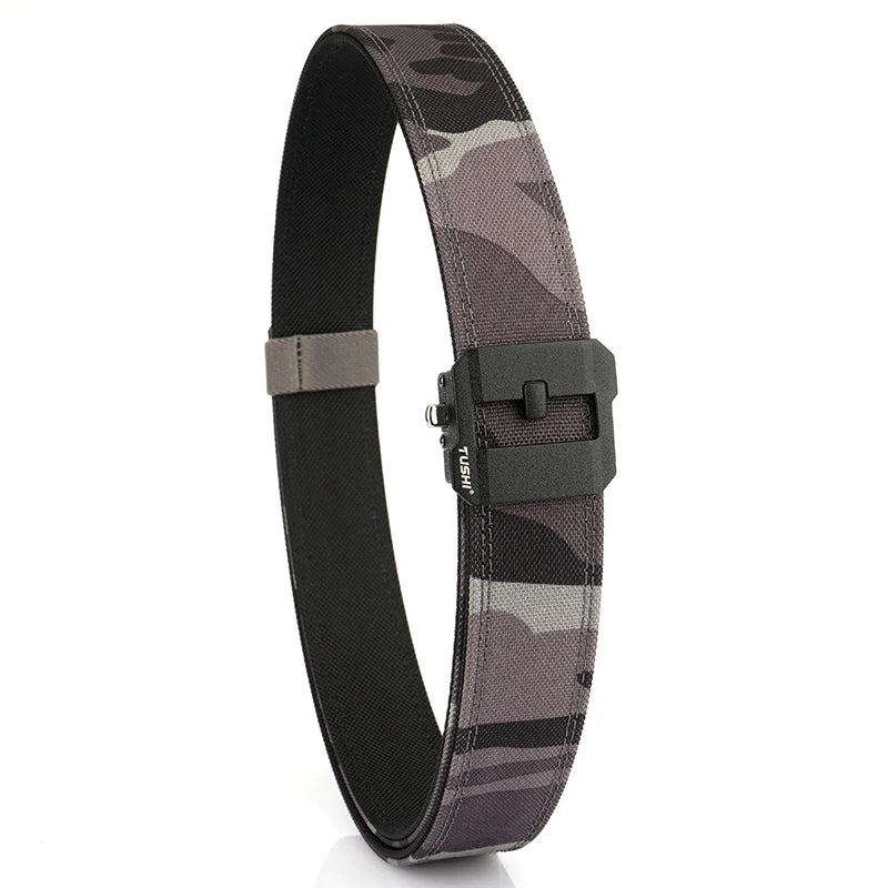 VATLY Rigid Tactical Gürtel Herren Nylon Automatik-Schnalle EDC IPSC