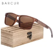 Sonnenbrille Holz Walnuss Marken-Design polarisiert UV400 Herren Damen