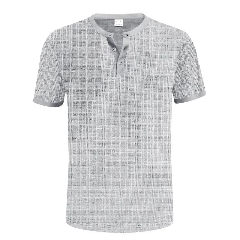 Leichtes, atmungsaktives Herren-Mesh-Shirt für Partys und Nachtclubs – europäischer und amerikanischer Stil