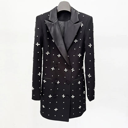 Ärmelloses, trägerloses Damen-Tunikakleid mit Patchwork-Falten im minimalistischen Design – modisch und elegant