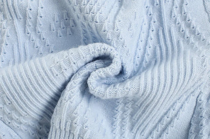 Mädchen Kleidung Set mit gestricktem Pullover und kurzem Rock für den Herbst