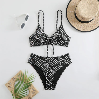 Sexy Bikini-Set in Pink mit Push-up-Effekt – Perfekt für Strand und Pool