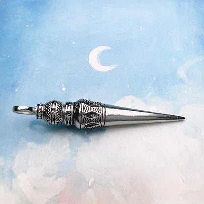 Damen-Anhänger Mystischer Kegel ethnisch Rebel aus Sterlingsilber
