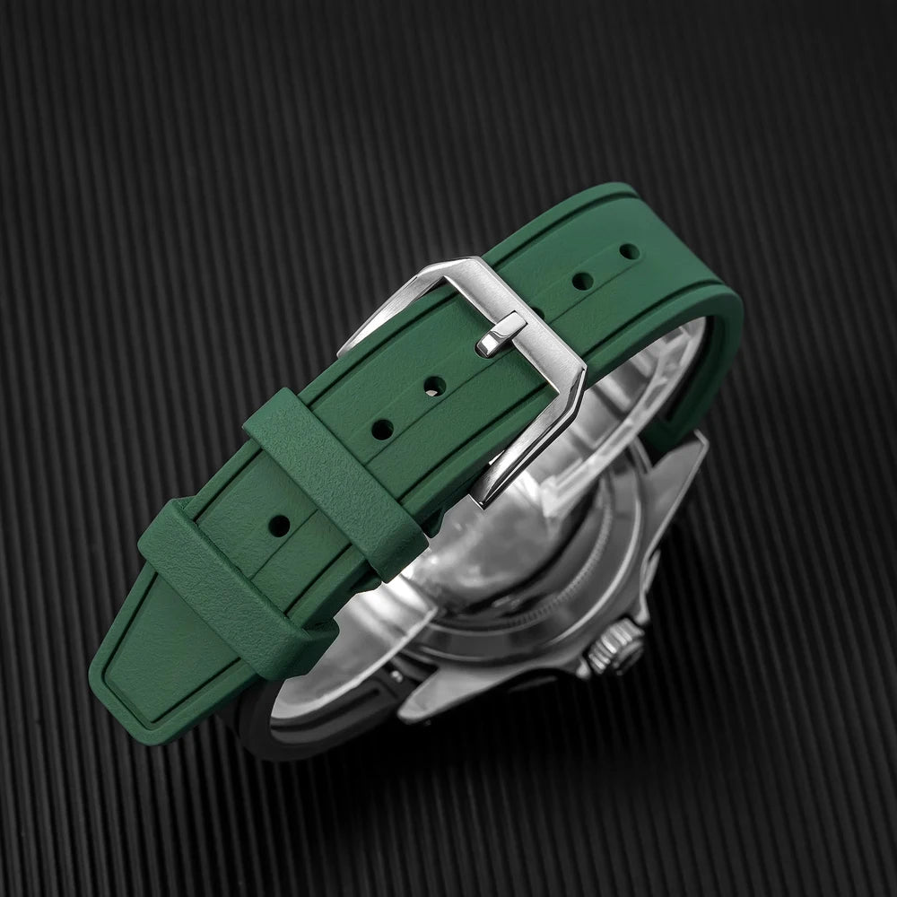 Uhrenarmband aus Fluorkautschuk 20 mm - Universal-Ersatzband