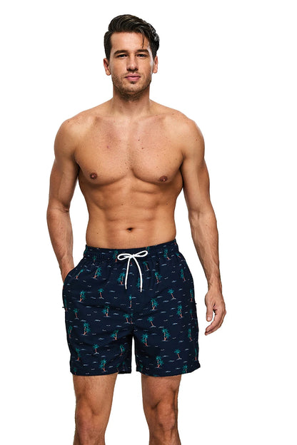 Hochwertige Herren-Badeshorts mit Polsterung – Sommerliche Surf- und Strandmode