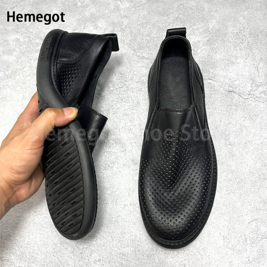Elegante Herren-Loafer mit dicker Sohle – stilvoll & komfortabel