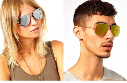Sonnenbrille Pilot übergroß polarisiert 62mm UVA/UVB Etui Herren