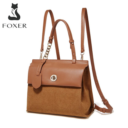 Damen Handtasche aus PU Leder im Minimalis Retro-Stil