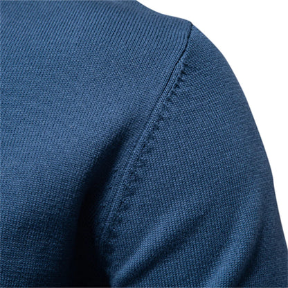 Herren Pullover aus massiver Baumwolle mit Rundhalsausschnitt und klassischem Design