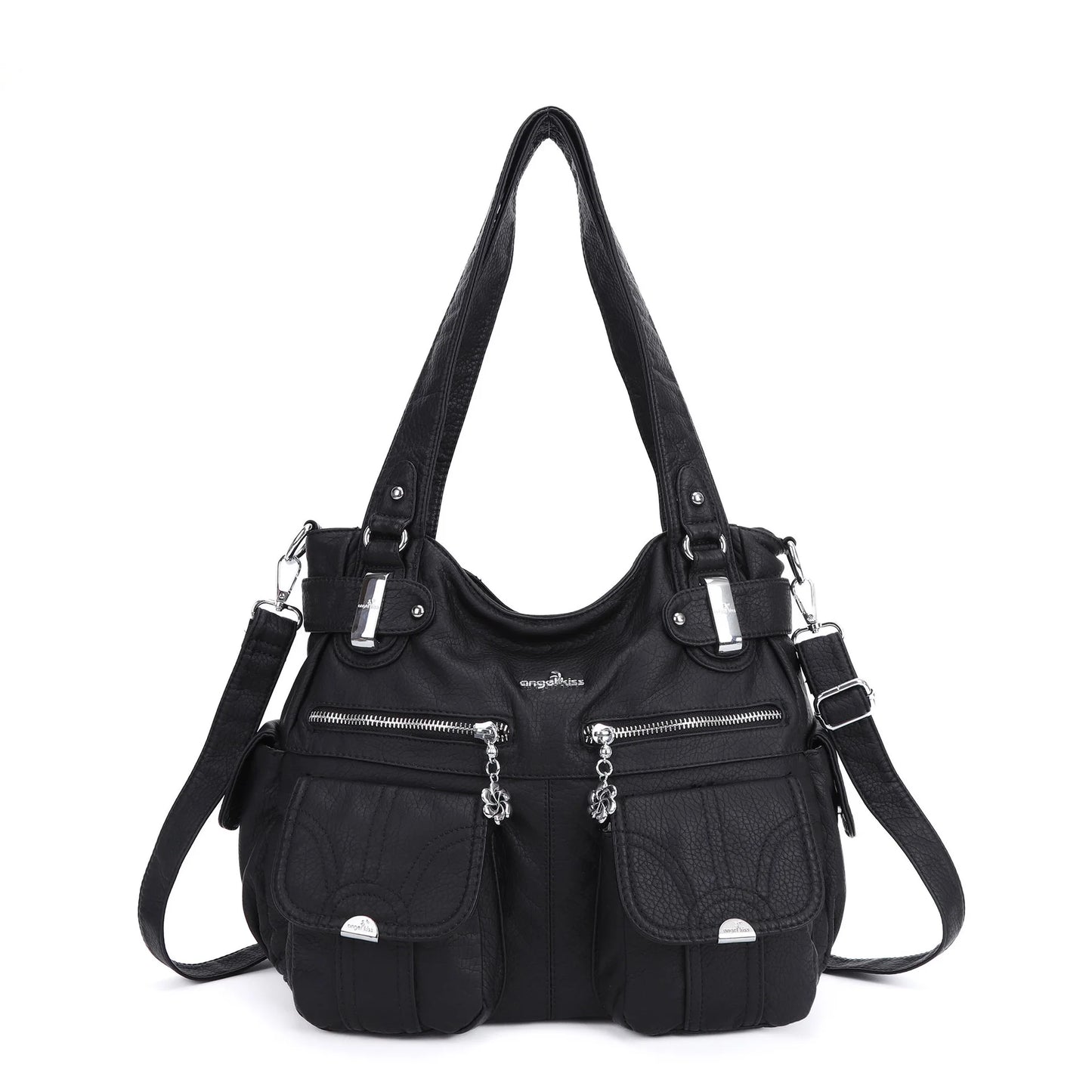 Damen-Handtasche Multifunktionale PU-Tasche Großes Fassungsvermögen Alltagsbegleiter