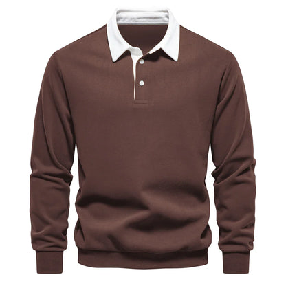 Gestreiftes Herren-Poloshirt aus atmungsaktivem Mesh-Gewebe – stilvoll und lässig