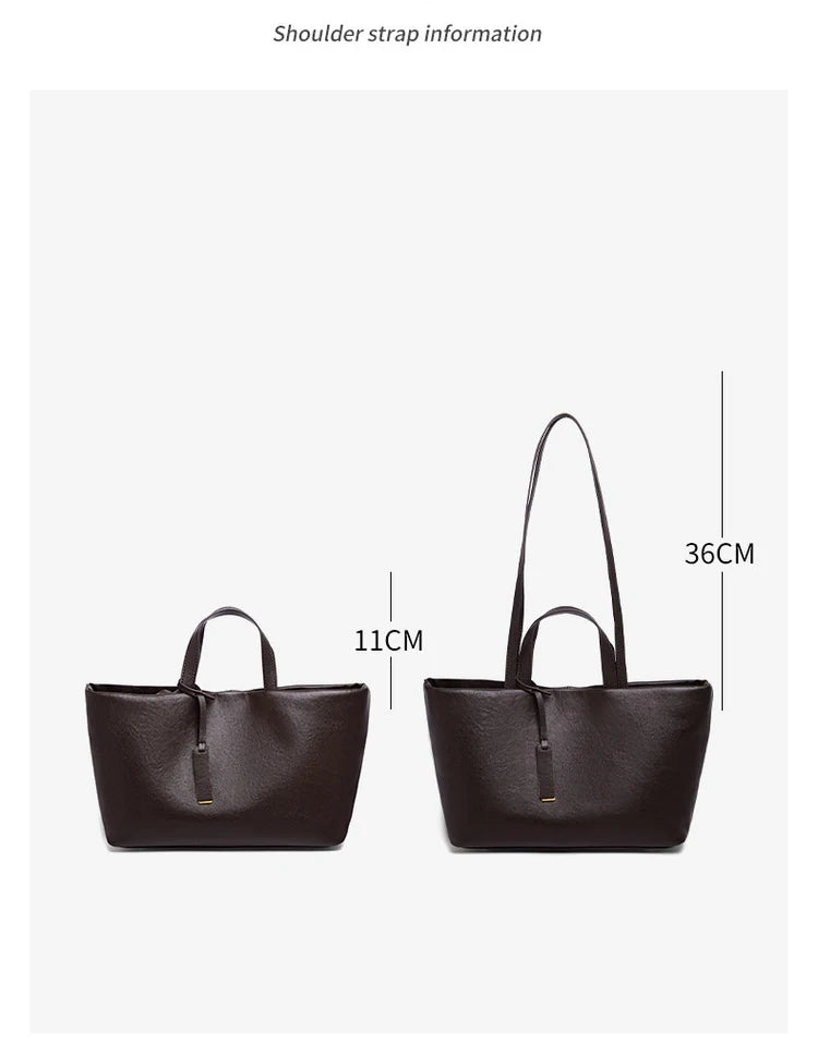 Damen Tote Bag aus Leder New Vintage