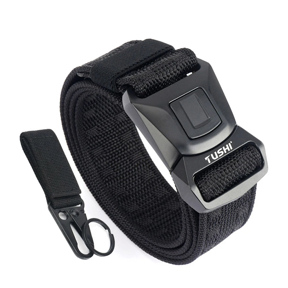 VATLY Army Tactical Gürtel Herren 1200D Nylon Anti-Rost Schnalle Outdoor