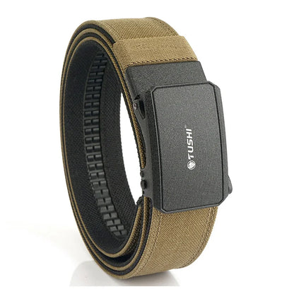 Herren-Taktischer Gürtel aus robustem 1100D-Nylon mit matte Metall-Schnalle für Alltag und Outdoor