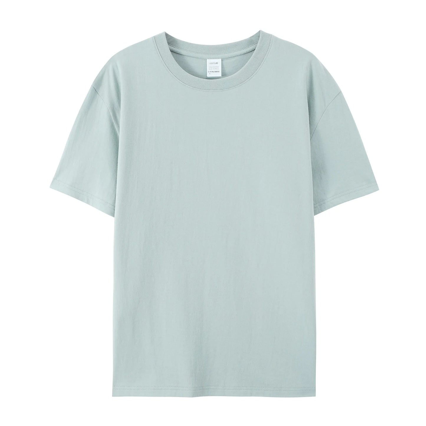Herren Baumwolle T Shirt Leichter Oversize Schnitt Casual Sommer