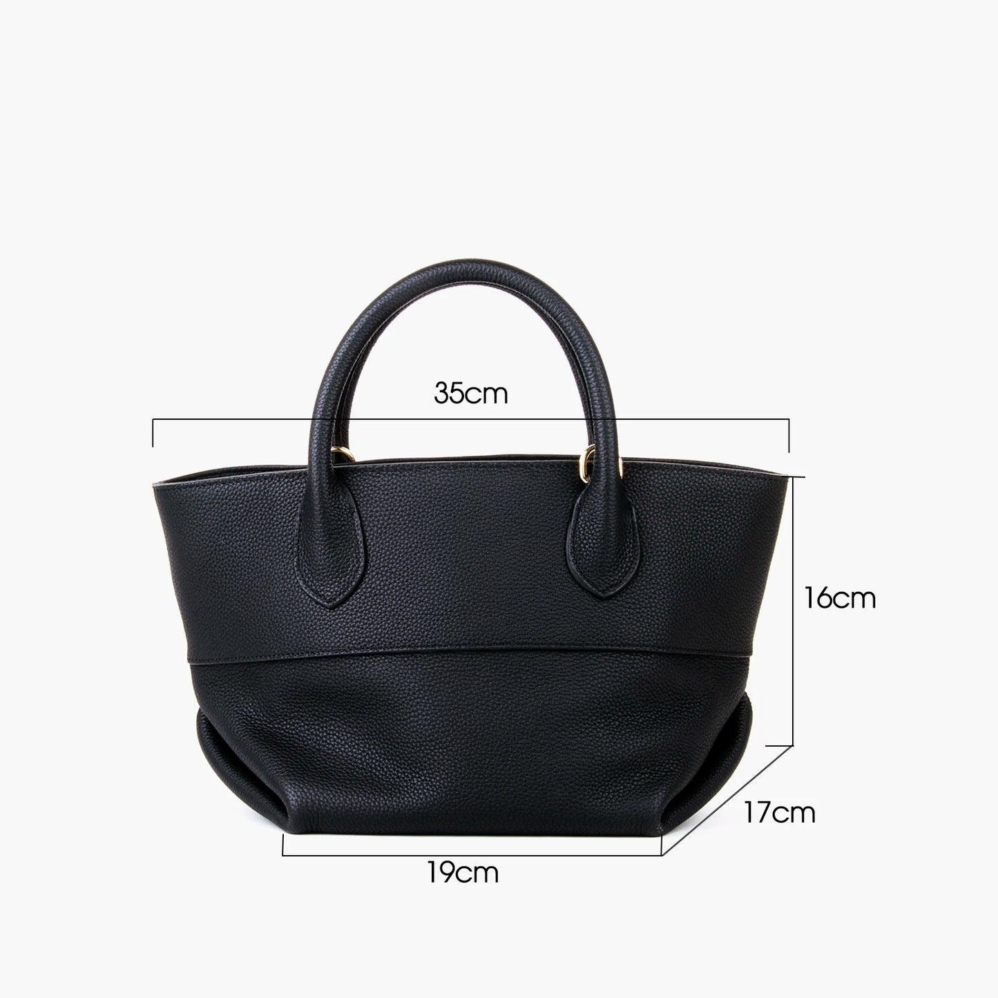Echtleder Damen-Handtasche Mit Schultergurt | Alltag