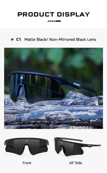 Sonnenbrille MTB Radfahren TR90 polarisiert rutschfest Bügel Unisex