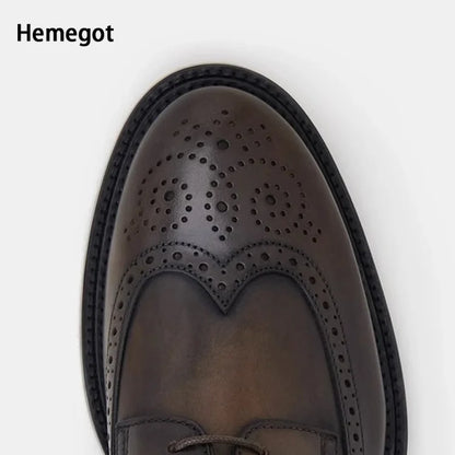 Schnürschuhe aus Echtleder für Herren – klassisch & bequem
