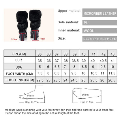 AIYUQI Women Winter Boots 2025 New Round Toe Fashion Women's Fashion Boots Natural Wool Lining Rabbit Fur Women Ankle Boots