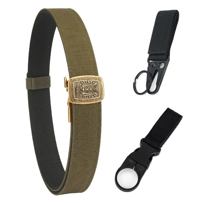 VATLY Retro Rigid Tactical Gürtel Herren Nylon Schnellverschluss Duty Hose