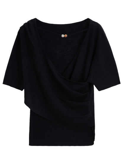 Damen-Polo-Shirt aus Baumwolle mit Polokragen, tailliertem Schnitt und abgerundetem Saum – ideal für den Sommer und den Alltag