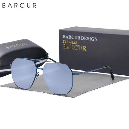 Sonnenbrille quadratisch 2mm dicke Gläser polarisiert Unisex